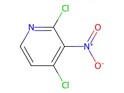 3,5-Dichloro-4-nitropyridine structure