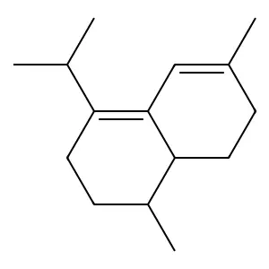 Isocadinene structure