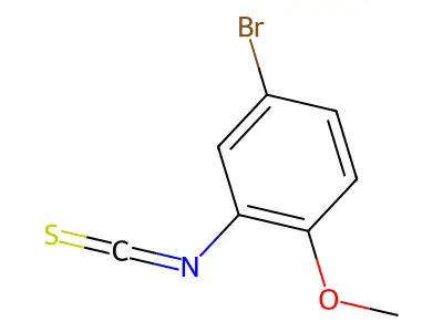 4-Bromo-2-isothiocyanato-1-methoxybenzene structure