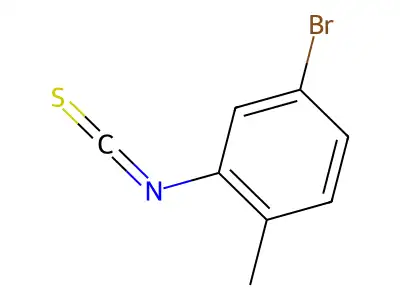4-Bromo-2-isothiocyanato-1-methylbenzene structure