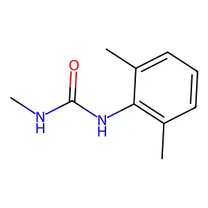 1-Methyl-3-(2,6-xylyl)urea structure