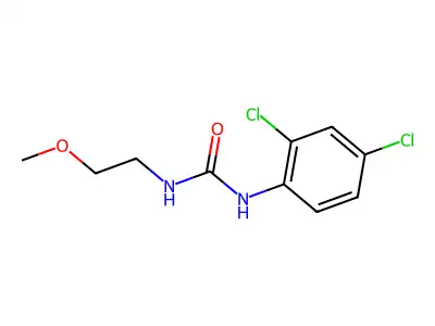 1-(2,4-Dichlorophenyl)-3-(2-methoxyethyl)urea structure