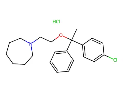 盐酸司他斯汀片（不知道对不对） structure