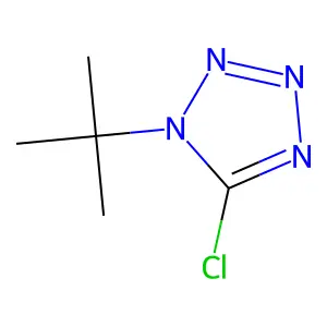 1H-Tetrazole, 5-chloro-1-(1,1-dimethylethyl)- structure