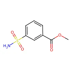3-(氨磺酰基)苯甲酸甲酯 structure