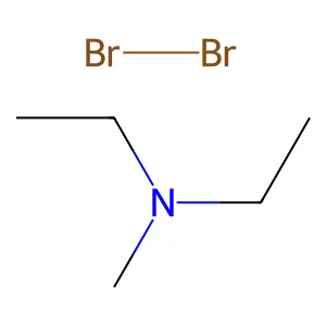 N-乙基-N-甲基乙胺分子溴 structure