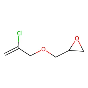 2-(2-Chloroprop-2-enoxymethyl)oxirane structure