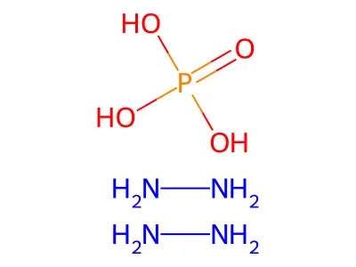 Hydrazine, phosphate (1:1) structure