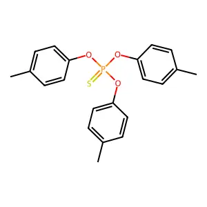 Tri-p-tolyl thiophosphate structure
