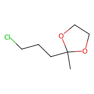 2-(3-Chloropropyl)-2-methyl-1,3-dioxolane structure