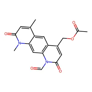 Nybomycin acetate structure