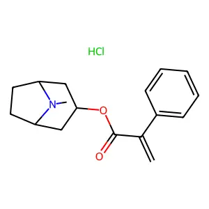 Apoatropine hydrochloride structure
