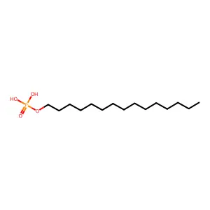 1-十五烷醇1-二氢磷酸酯 structure