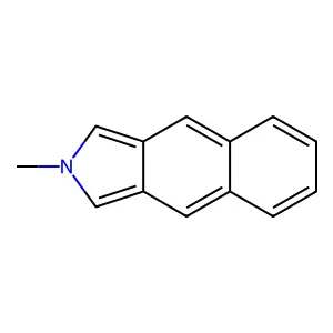 2H-Benz(f)isoindole, 2-methyl- structure