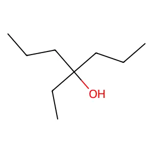 4-Ethyl-4-heptanol structure