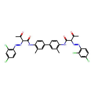 Pigment Yellow 16 structure