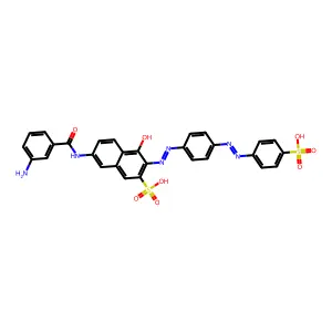 Benzamin Red 7B structure