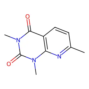 1,3,7-Trimethylpyrido[2,3-d]pyrimidine-2,4(1H,3H)-dione structure