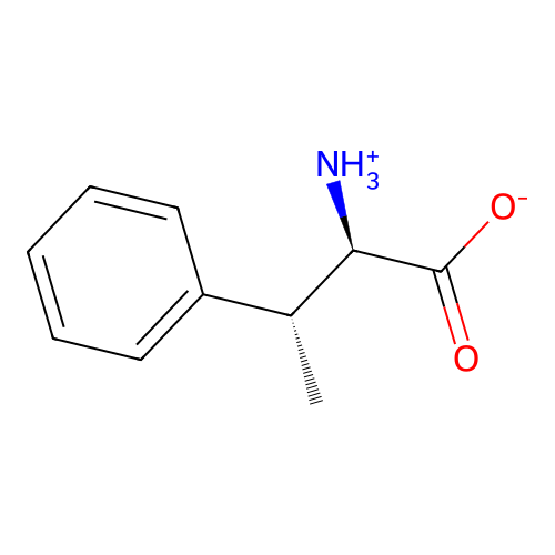 (2R,3R)-2-azaniumyl-3-phenylbutanoate structure