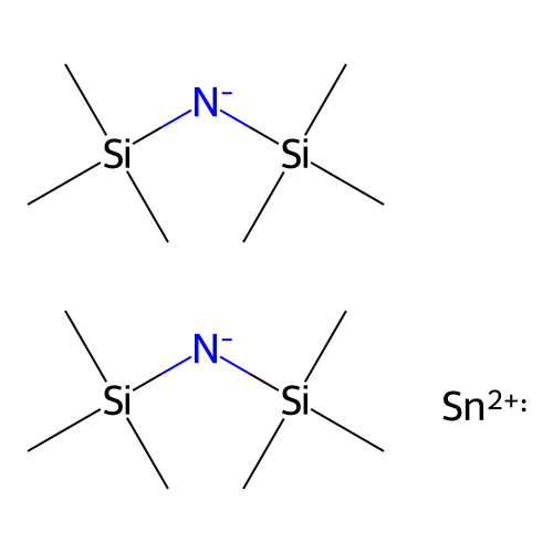 C12H36N2Si4Sn structure