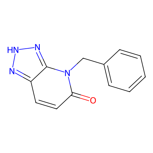 4-benzyl-2H-triazolo[4,5-b]pyridin-5-one structure