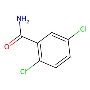 2,5-二氯苯甲酰胺 structure