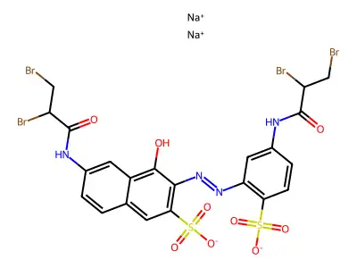 Reactive Red 3G structure