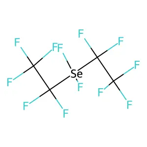 Selenium, difluorobis(pentafluoroethyl)- structure