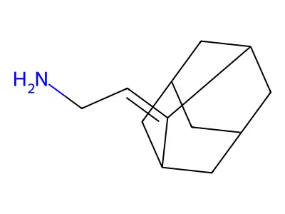 2-(2-金刚烷亚基)乙胺 structure