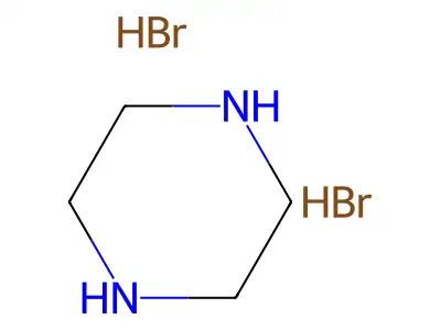 Piperazine, hydrobromide (1:1) structure