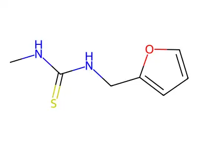 1-(Furan-2-ylmethyl)-3-methylthiourea structure