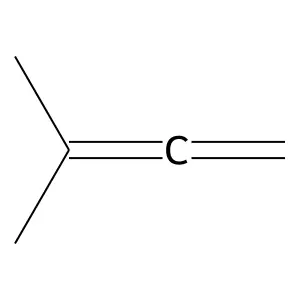 3-Methyl-1,2-butadiene structure