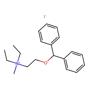 依米碘铵 structure