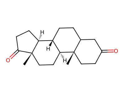 雄烷二酮 structure