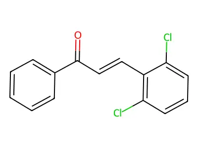 2,6-Dichlorochalcone structure