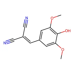 2-[(4-Hydroxy-3,5-dimethoxyphenyl)methylidene]propanedinitrile structure