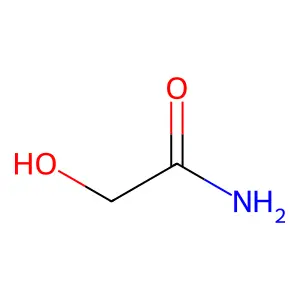 2-羟基乙酰胺 structure