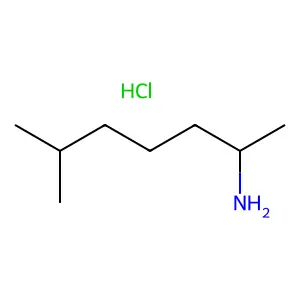 6-甲基-2-庚胺盐酸盐 structure