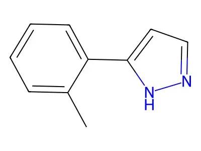 3-(2-Methylphenyl)-1H-pyrazole structure
