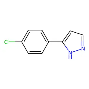 3-(4-chlorophenyl)-1H-pyrazole structure