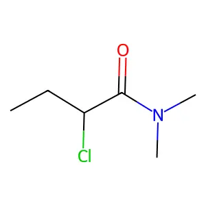 2-氯-N,N-二甲基丁酰胺 structure