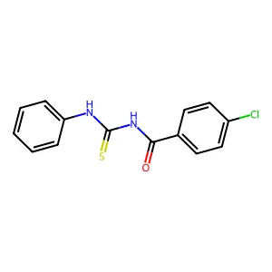 4-chloro-N-(phenylcarbamothioyl)benzamide structure