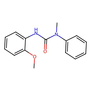 N'-(2-Methoxyphenyl)-N-methyl-N-phenylurea structure