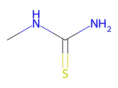 Methylthiourea structure