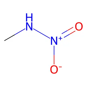 N-硝基甲胺 structure
