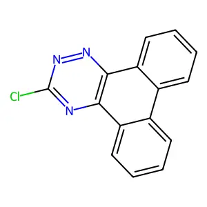 Phenanthro(9,10-e)-1,2,4-triazine, 3-chloro- structure