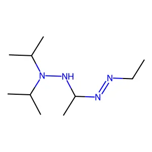 Diazene, [1-[2,2-bis(1-methylethyl)hydrazino]ethyl]ethyl- structure