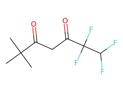 1,1,2,2-Tetrafluoro-6,6-dimethylheptane-3,5-dione structure