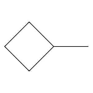 甲基环丁烷 structure