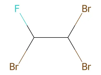 1,1,2-Tribromo-2-fluoroethane structure